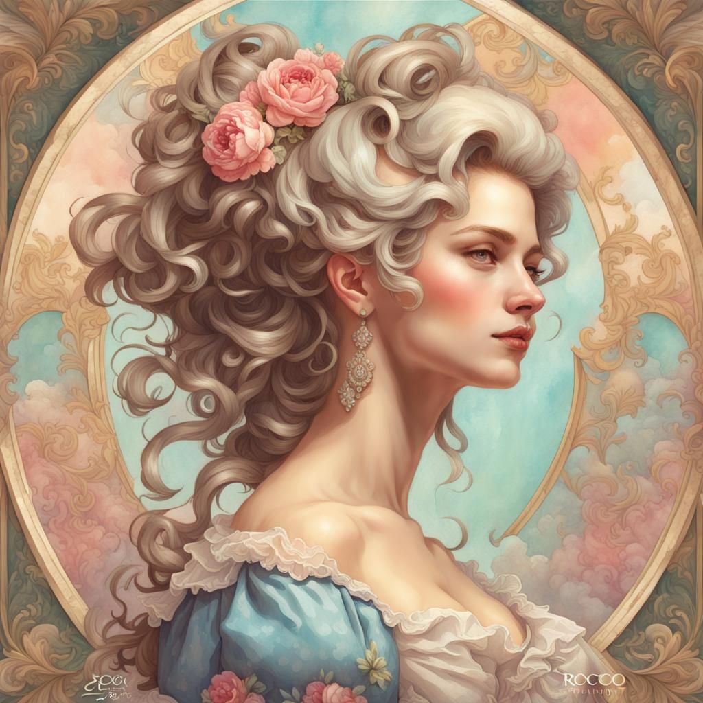 Rococo lady