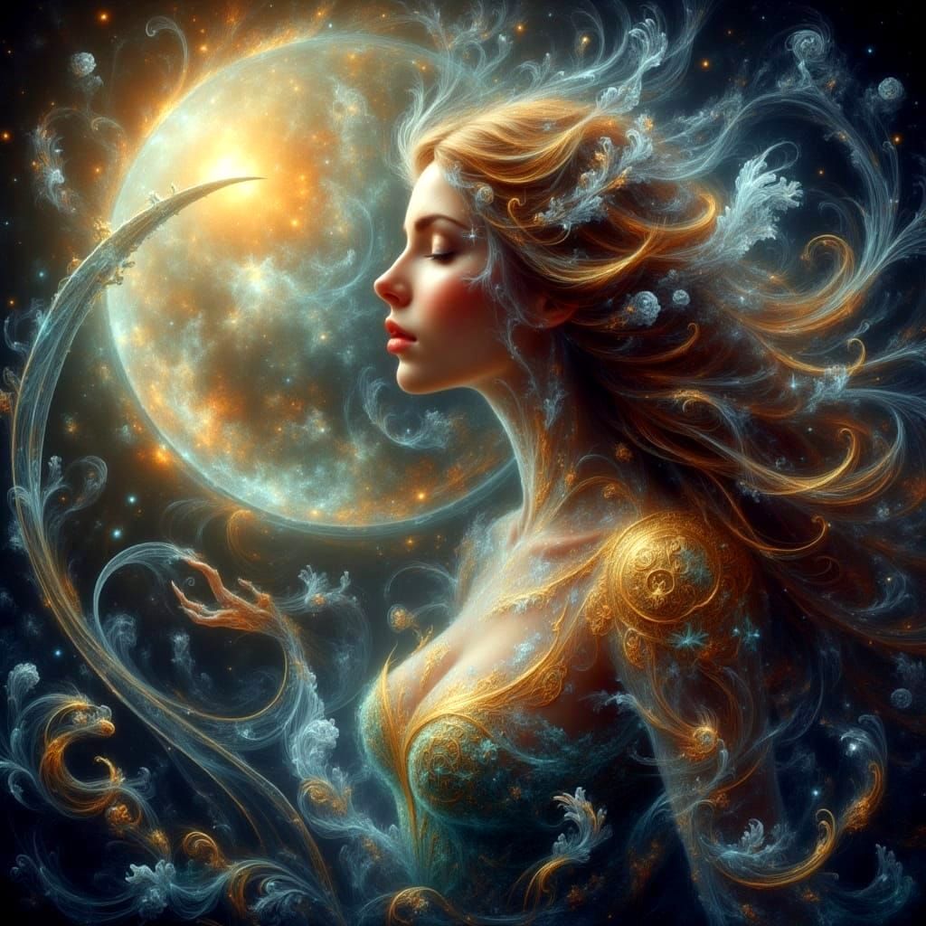 Ethereal Goddess of Light