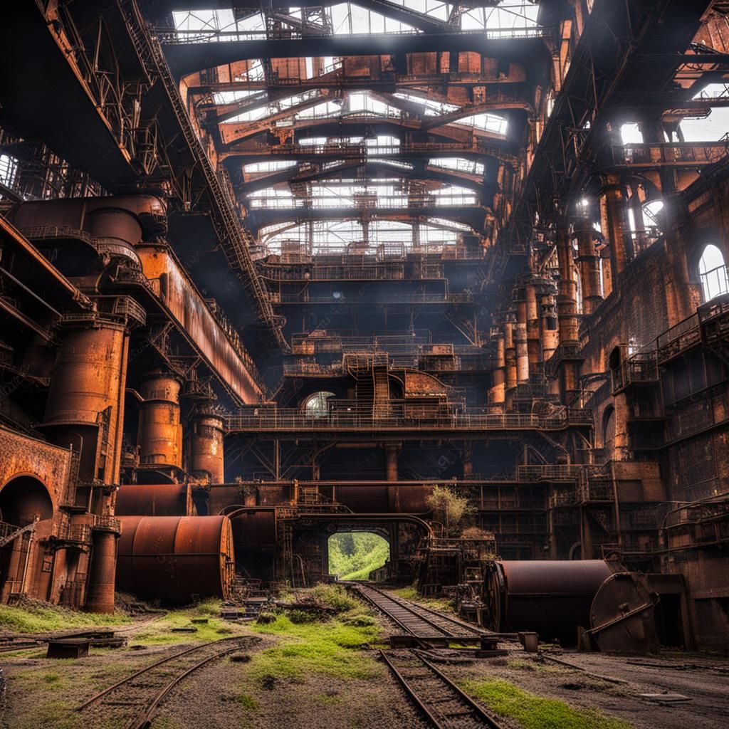 Old steelworks.
