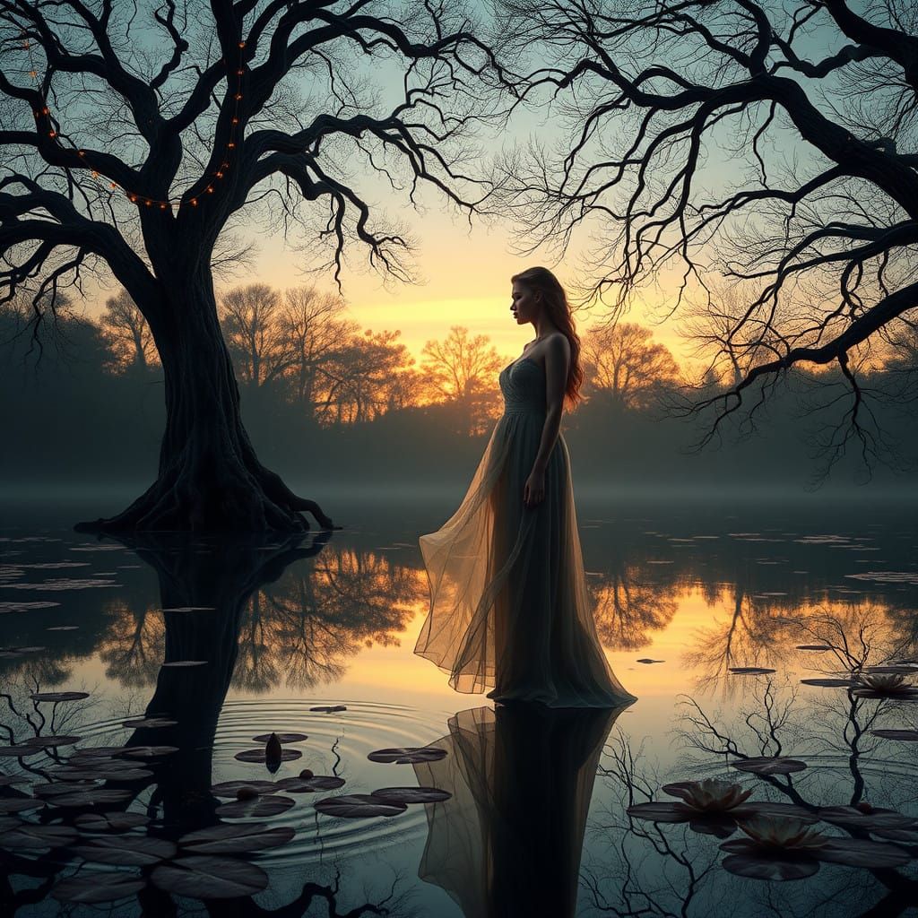 Ethereal Sunset Serenade