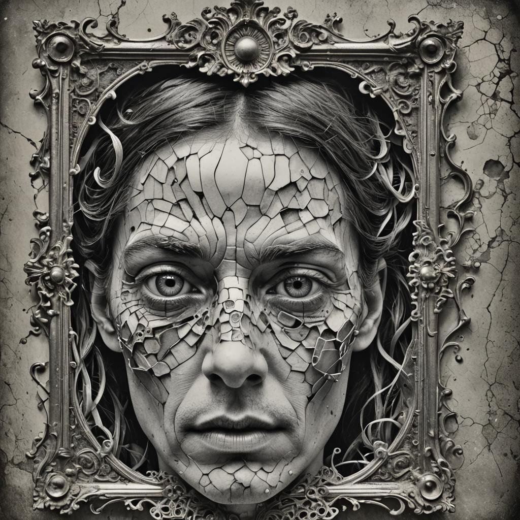 Surreal Non-Place Carte-de-Visite