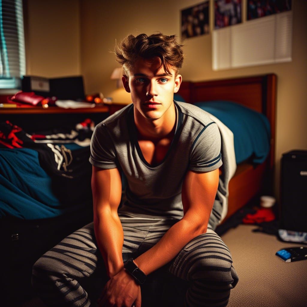 British Lad in Dorm Room: Film Photography