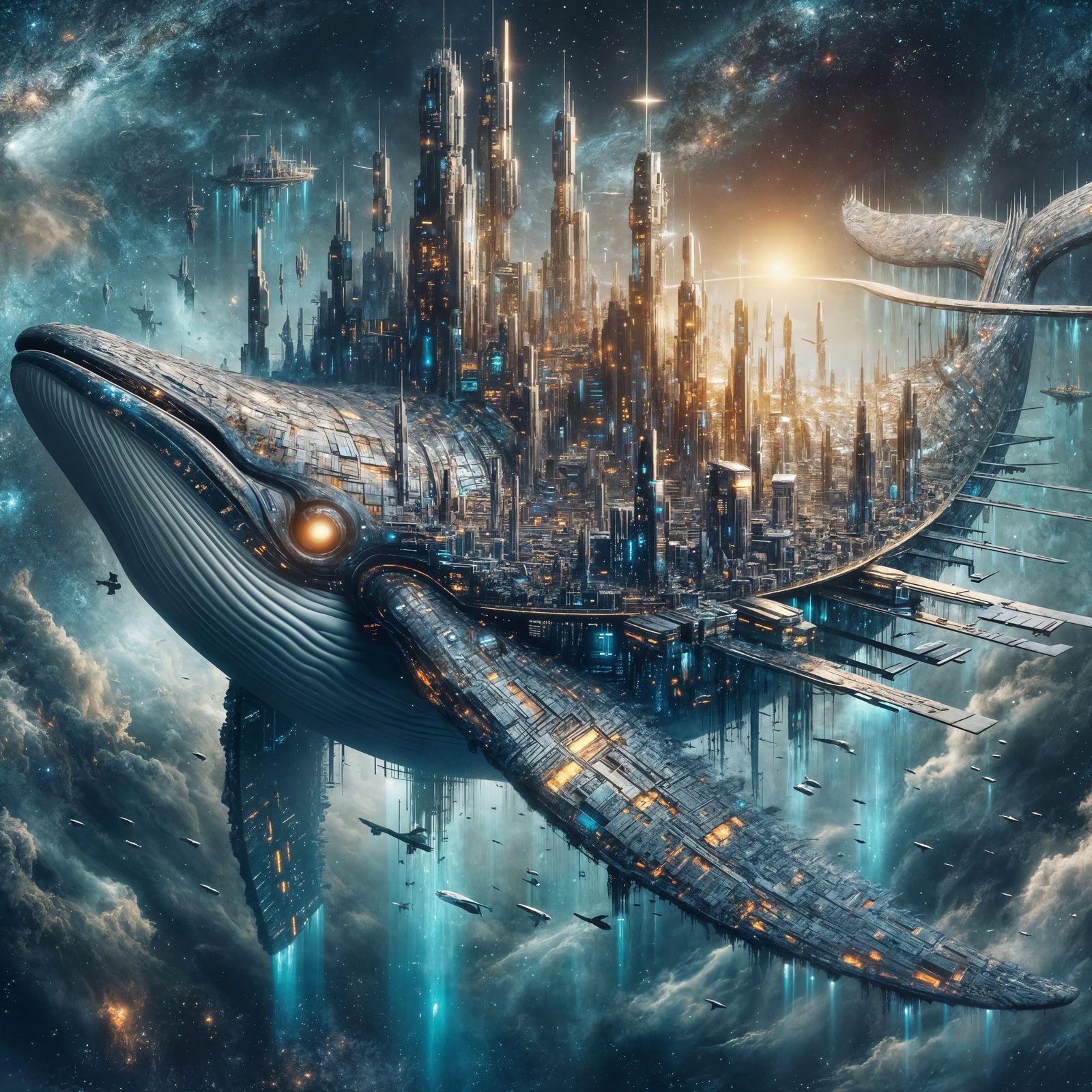 Cosmic Leviathan: Metropolis in the Stars