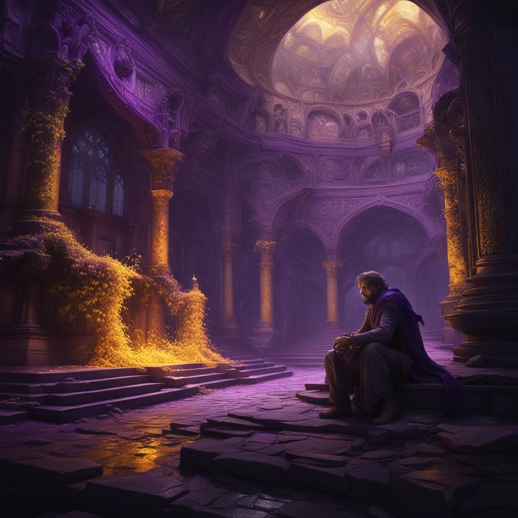 Duality of Man: Dark Fantasy Concept Art