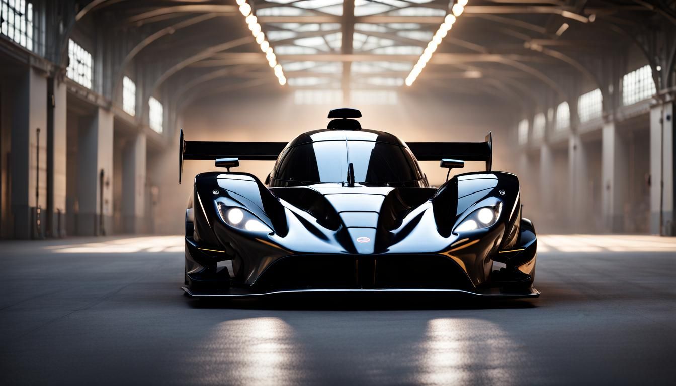 Rodin Fzero Race Car at Le Mans in 8K