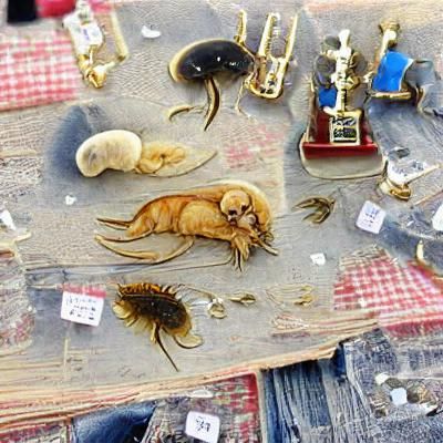 A Flea Market for Fleas: Miniature Marketplace
