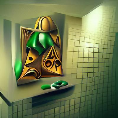Ocarina of Time in Art Deco Style