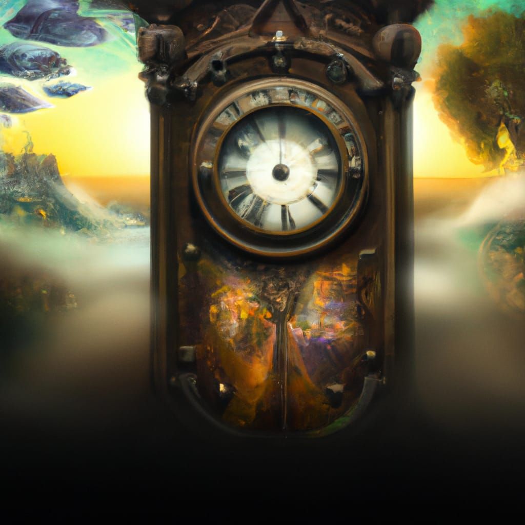 Epic Clock Reflects the Time of Life