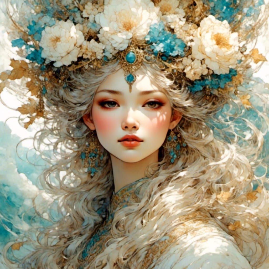 Dynamic Line Drawing on White Background