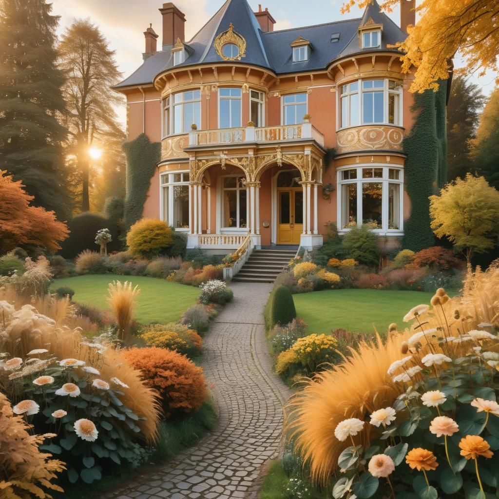 Taste of Autumn.  
Landscape with the estate Ockenburgh, The...