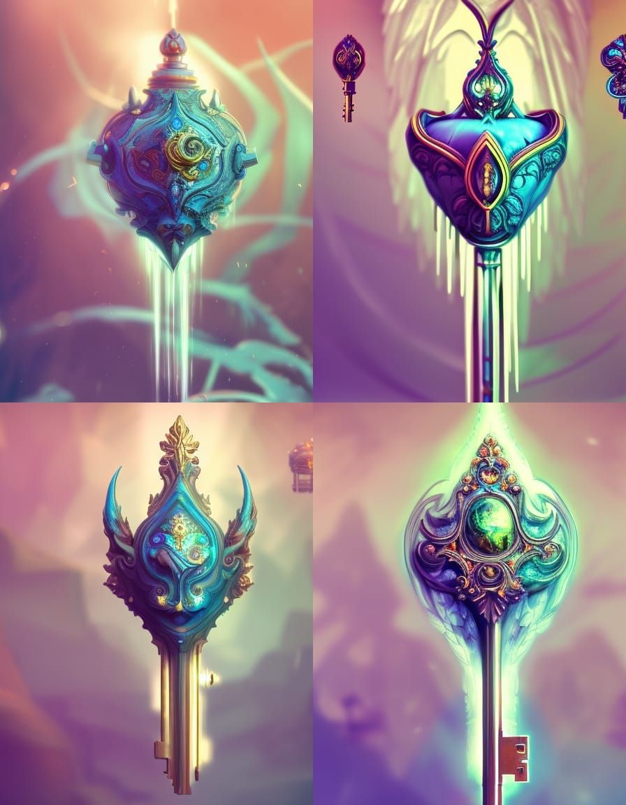 Mystically Beautiful Key Concept Art in 8K