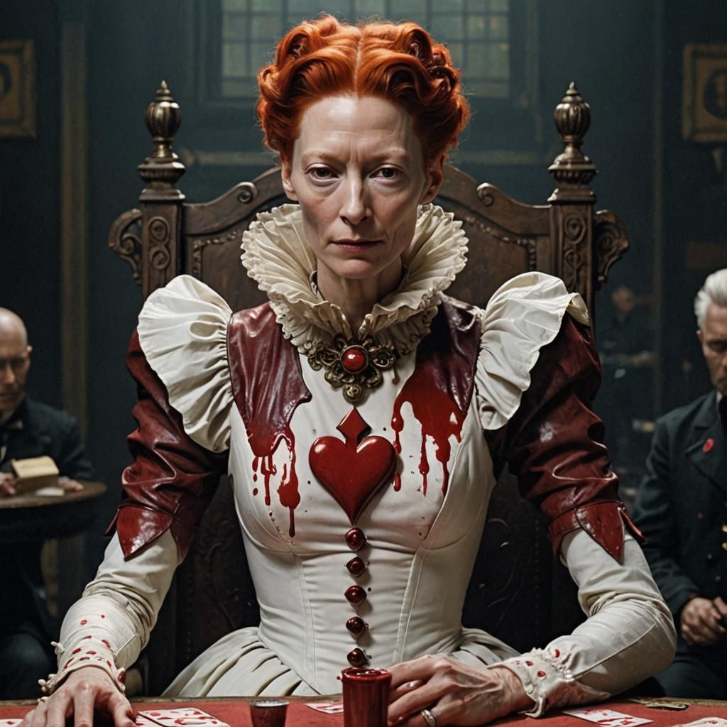 Queen of Hearts in Arkham Horror Wonderland