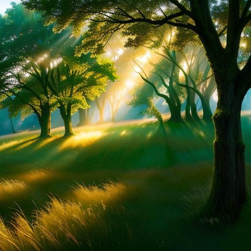 No other eyes will catch the golden gleam,
Of morning light ...