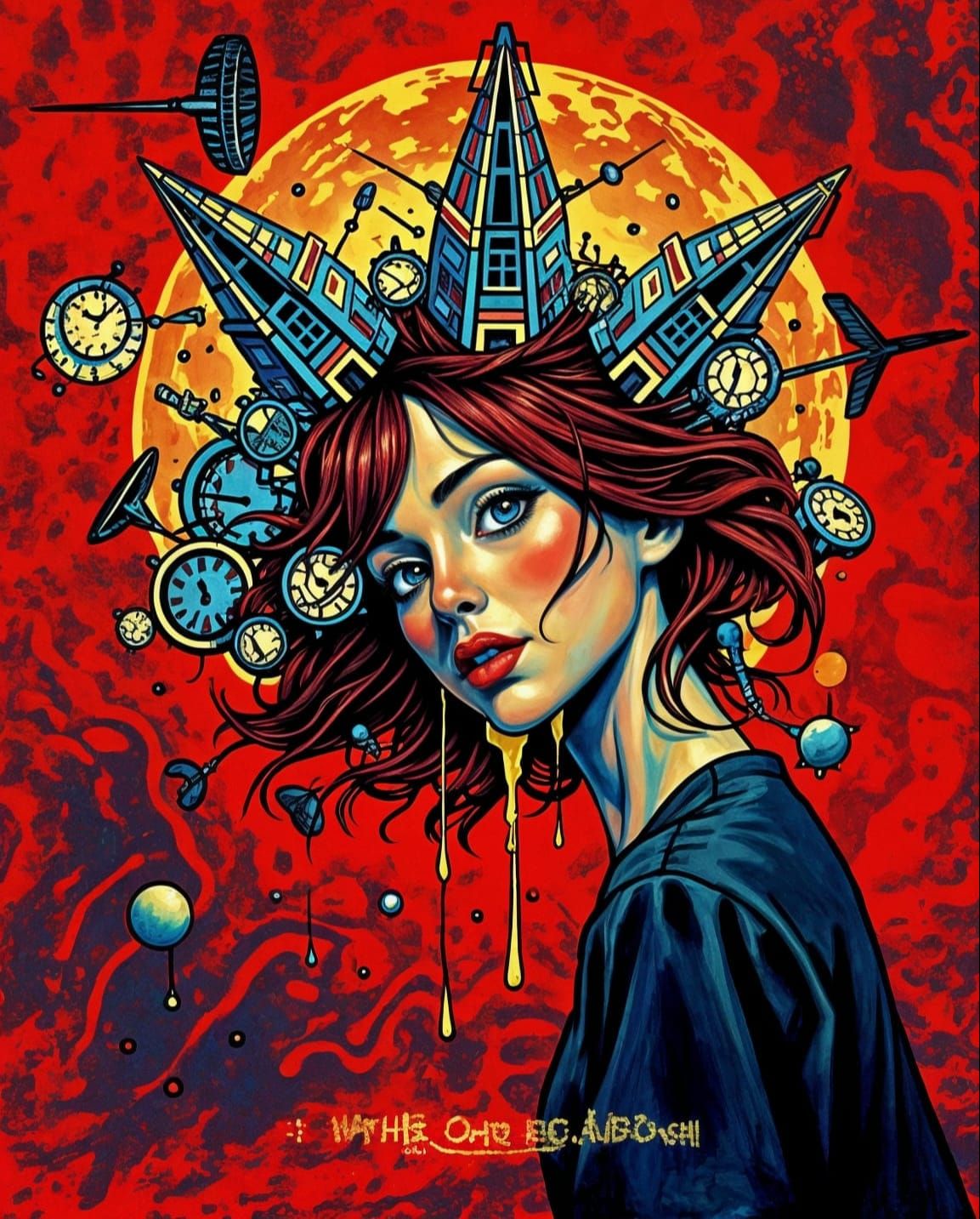 Abstract Creation in Lowbrow Surrealism