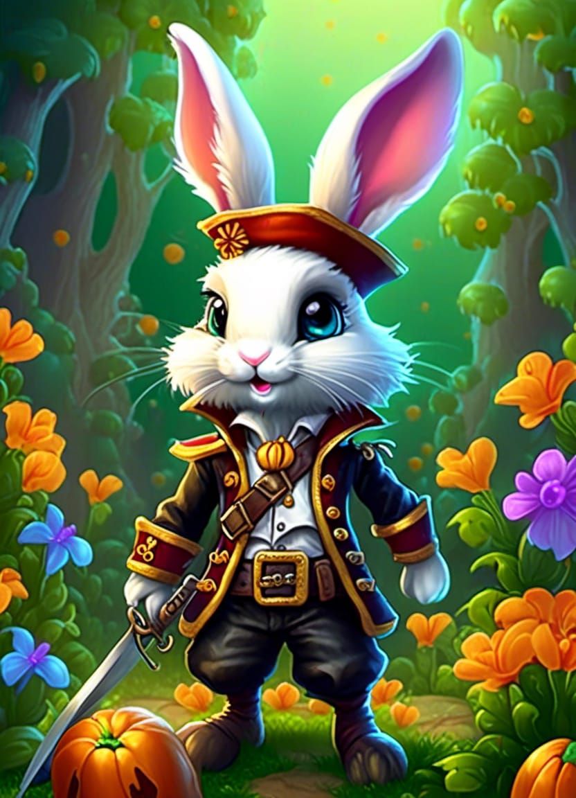 Bunny Pirate Costume