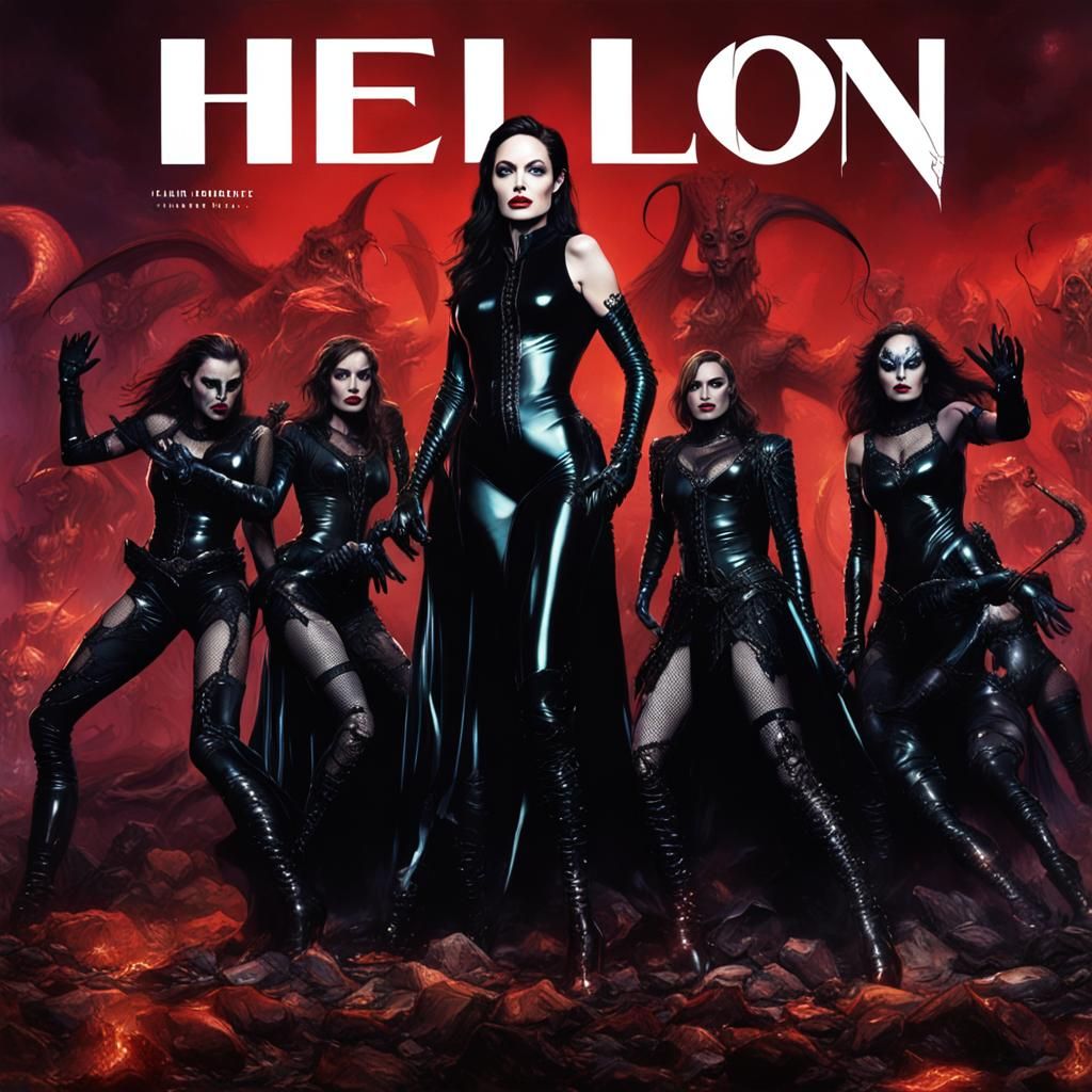 Magazine Cover: Goddess of Evil in Tartarus