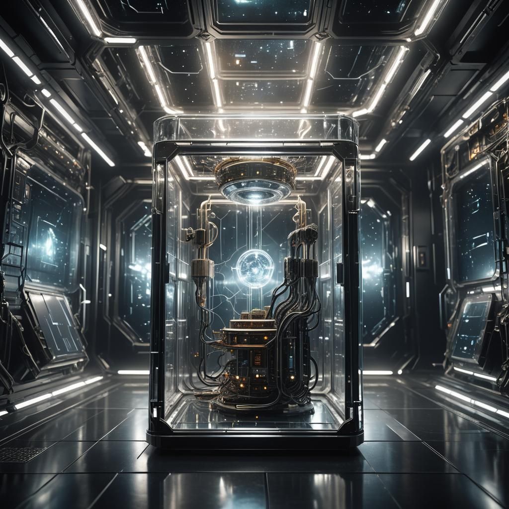 Quantum Computer in Alien Space Station