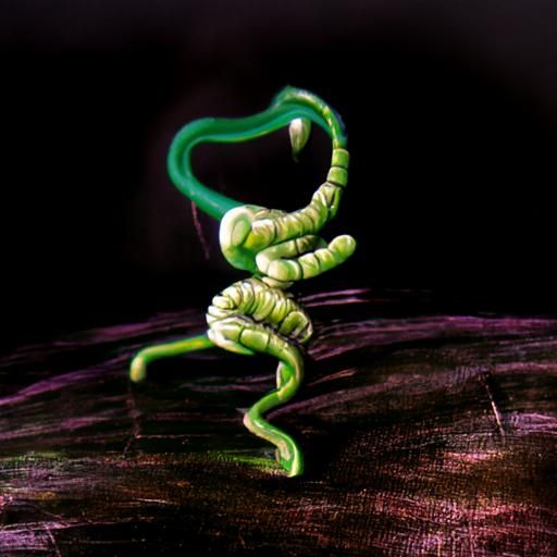 Intelligent Intestinal Worm Concept Art