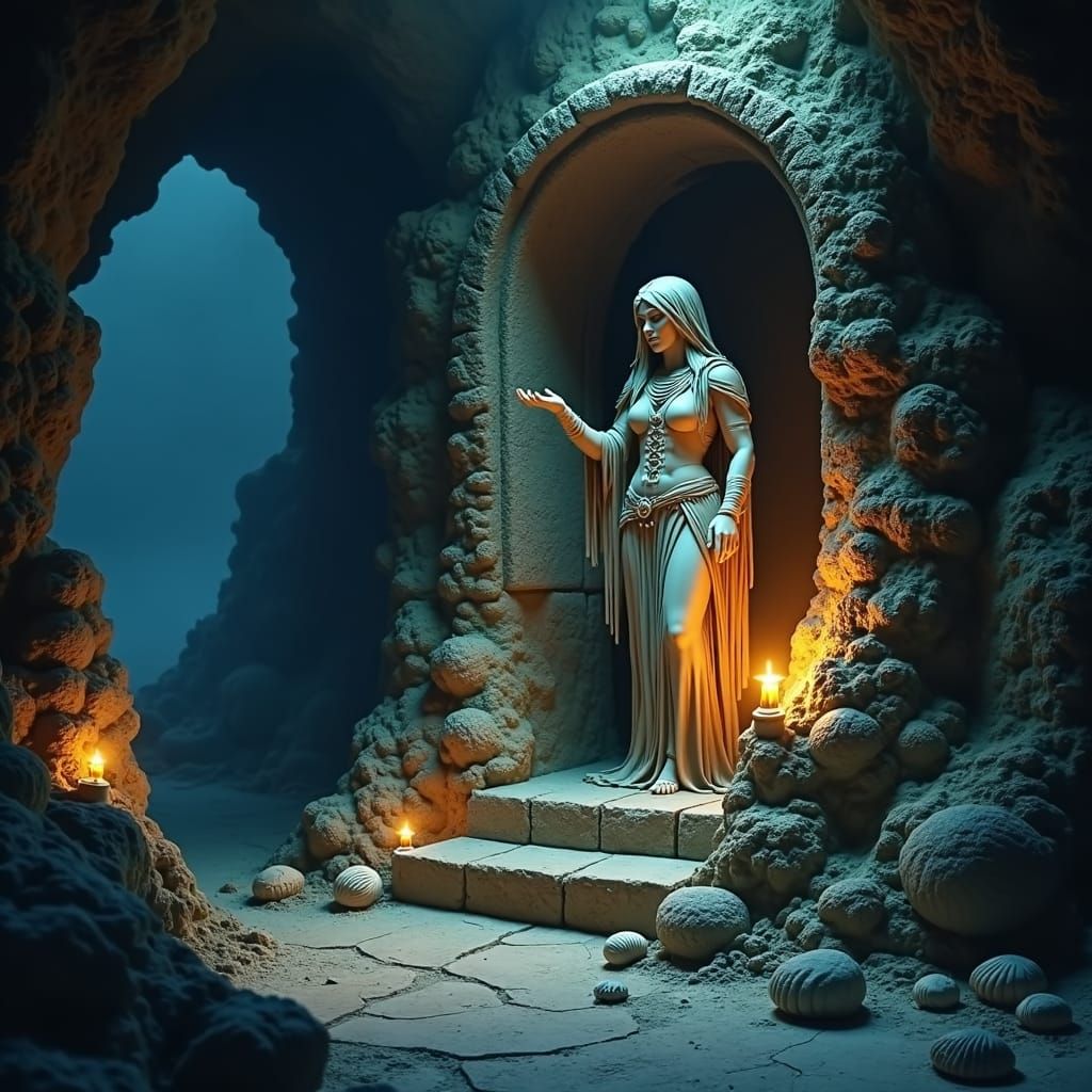 Mystical Seaside Shrine to the Pirate Queen