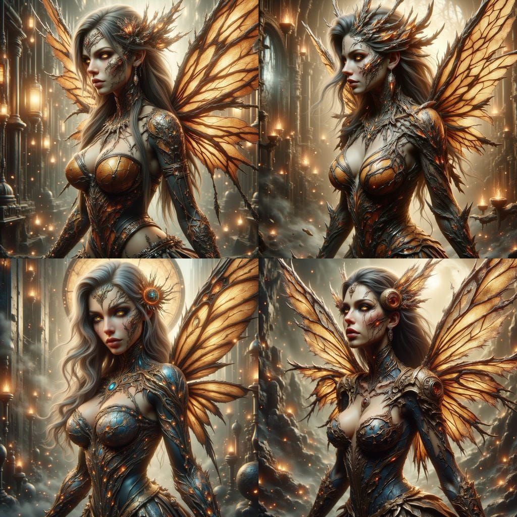 Steampunk Fairy in Victoria's Secret Style