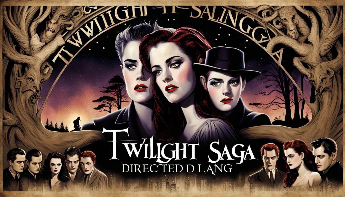 Twilight Saga in the Style of Fritz Lang
