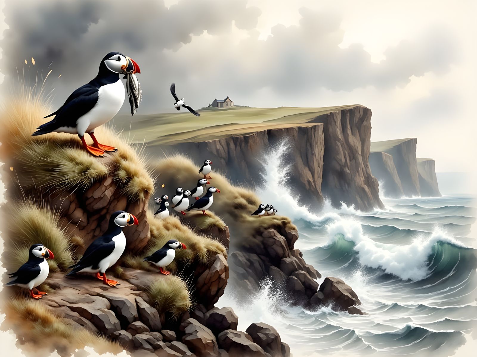 Puffins