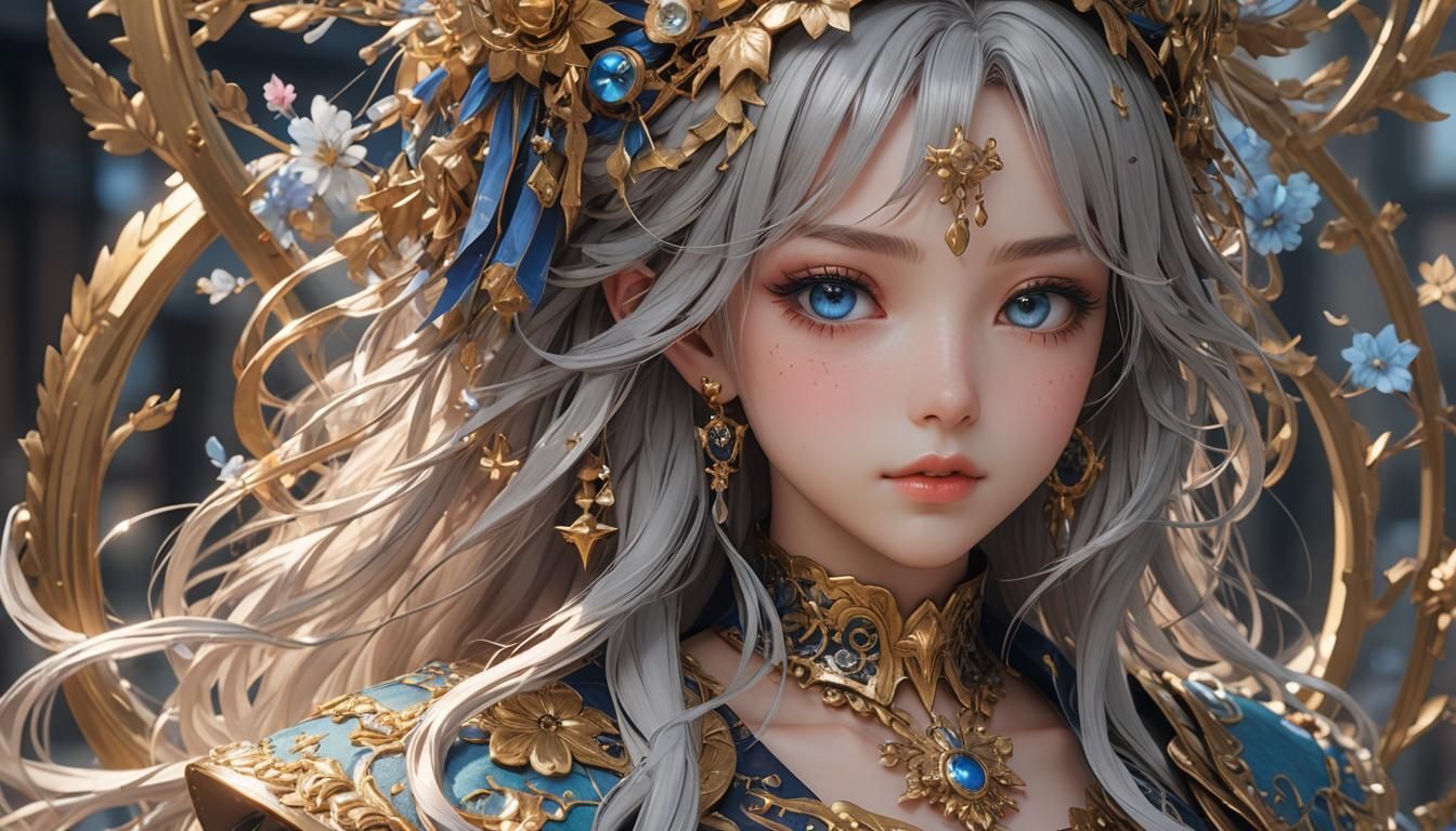 Belles of Liberty in Detailed 3D Anime Art