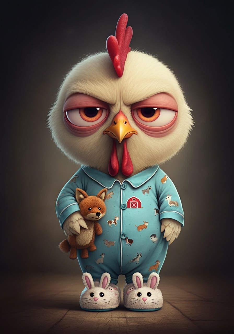 Grumpy Junior After Dad Has Awoken Him for the Seventh Day i...