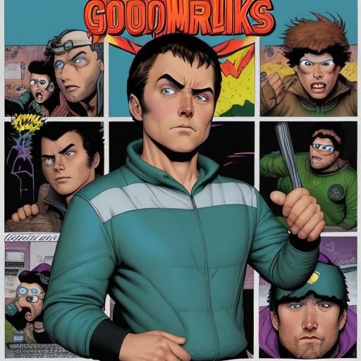 The Goobacks, a South Park inspired comic book