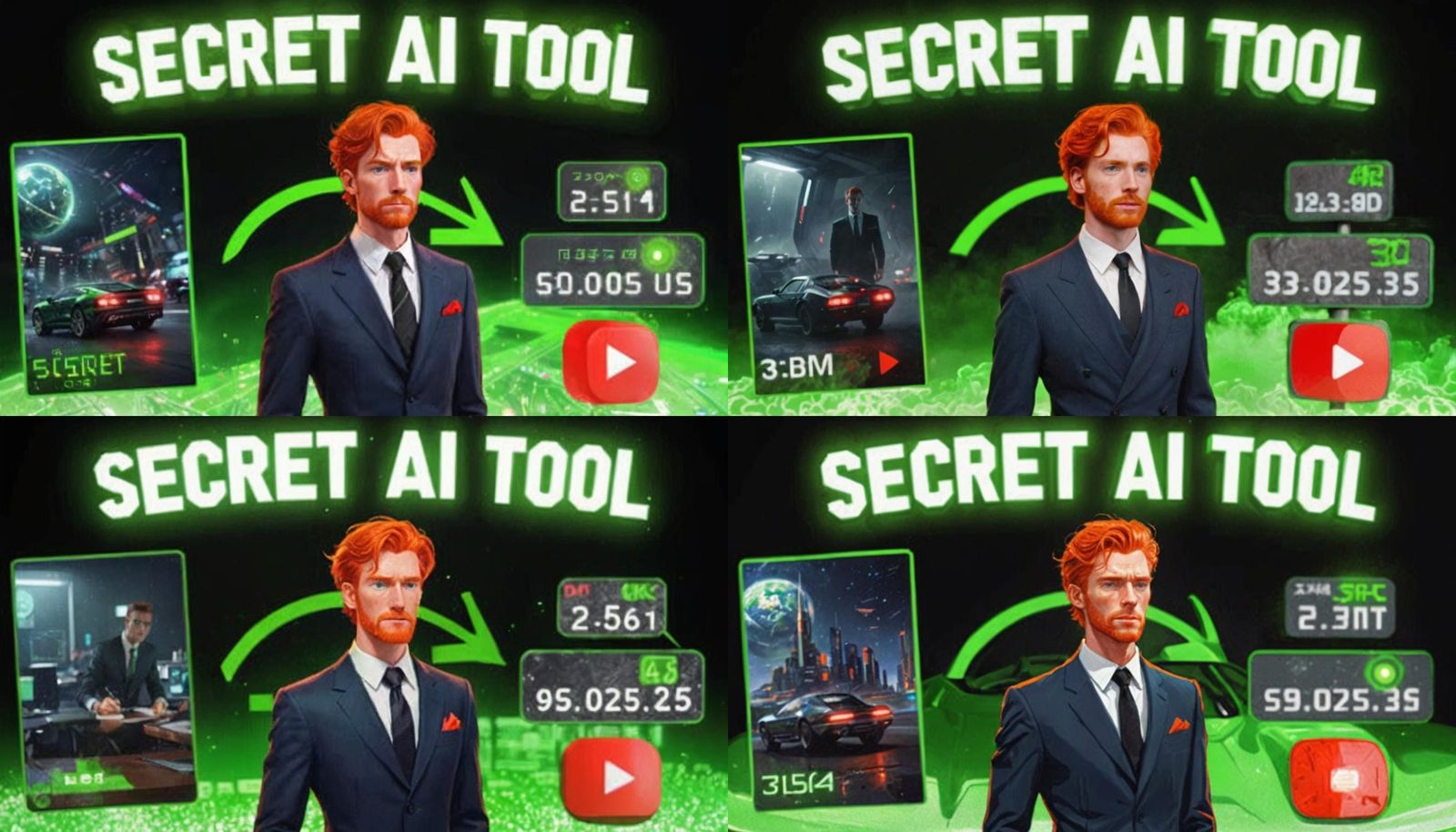 Secret AI Tool Marketing Thumbnail