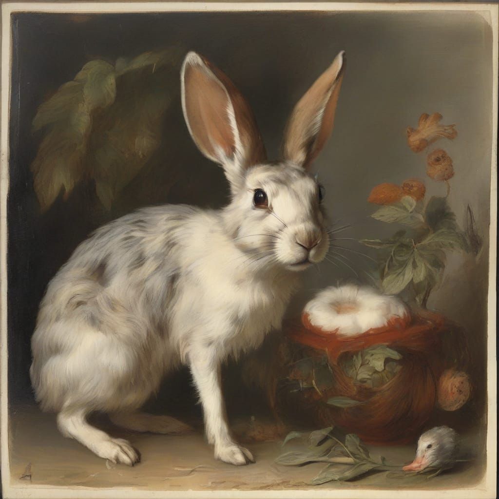 Rabbit Transformed Into Hedgehog Animal Impostor