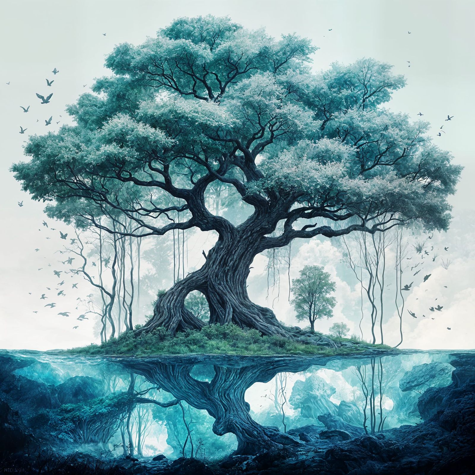 Surreal and Illogical AI Art Creations