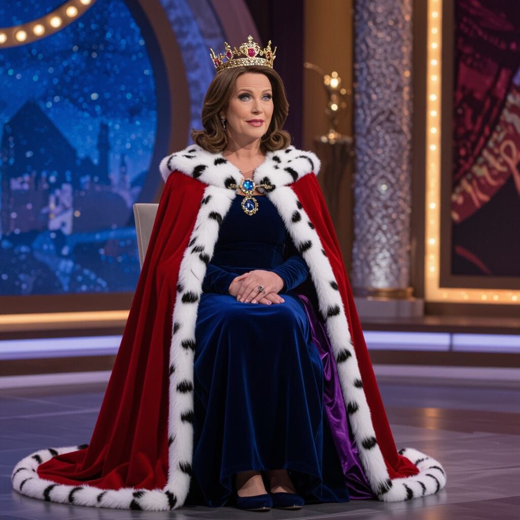 Queen Doris on Chat Show, Elaborating Royal Experiences