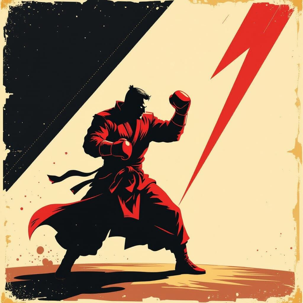 Fighter Emerges From Shadows into Spotlight: Motivational Po...