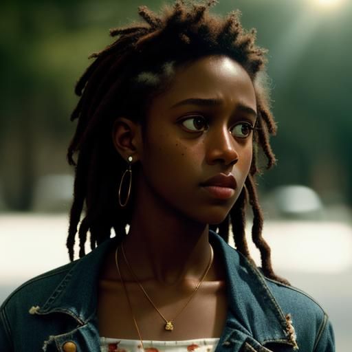 Realistic Character Study Inspired by Issa Rae