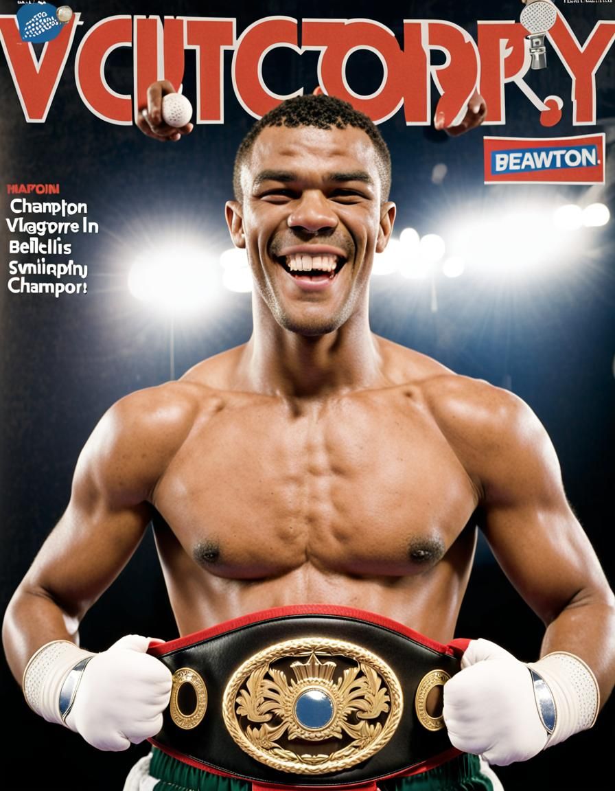 Front page of a sports magazine