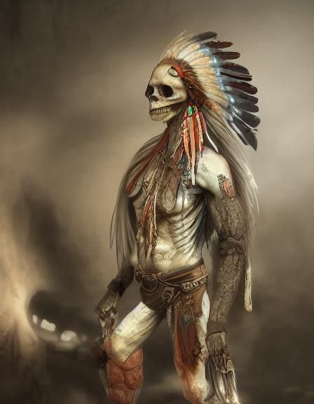 Tribal Ghost Warrior