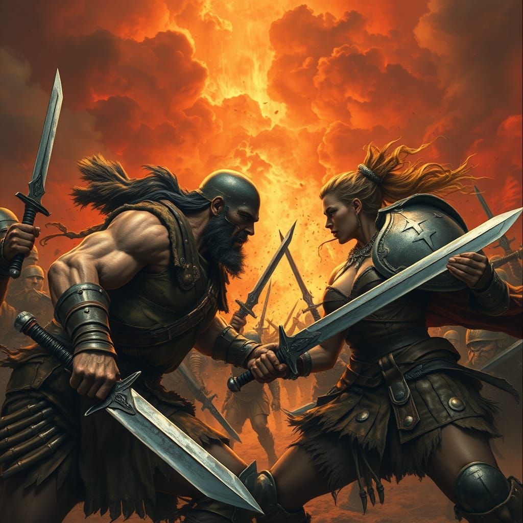 Warriors of Zhaar'ka Forge Legend in Blood and Steel