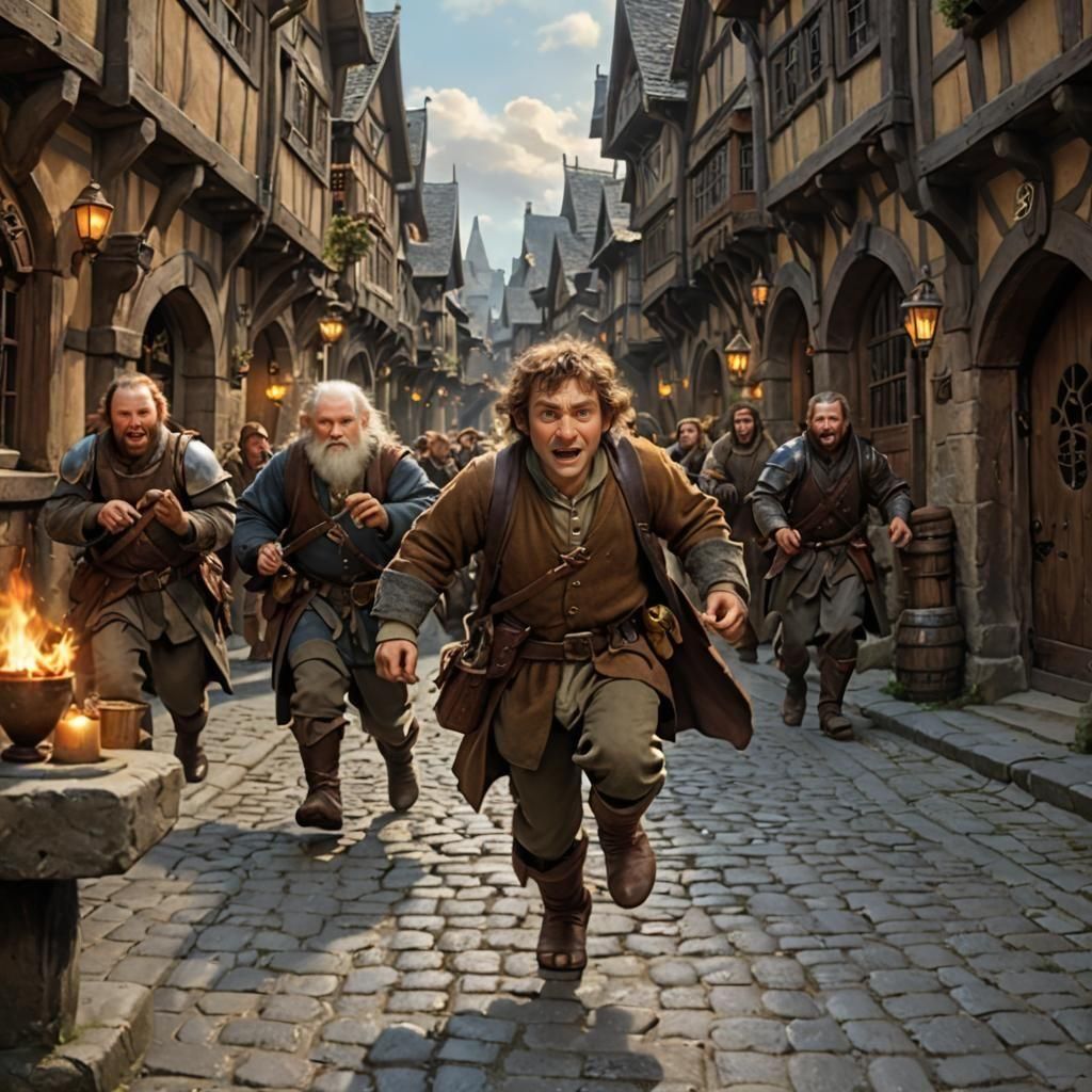 Oakley "the Raccoon" Goodgarden, halfling rogue, after his h...