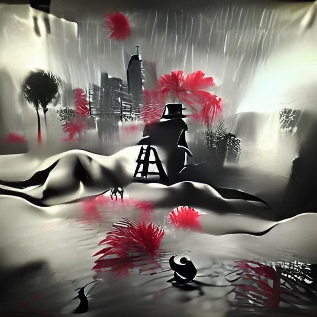 Abstract Minimalist Empty Canvas