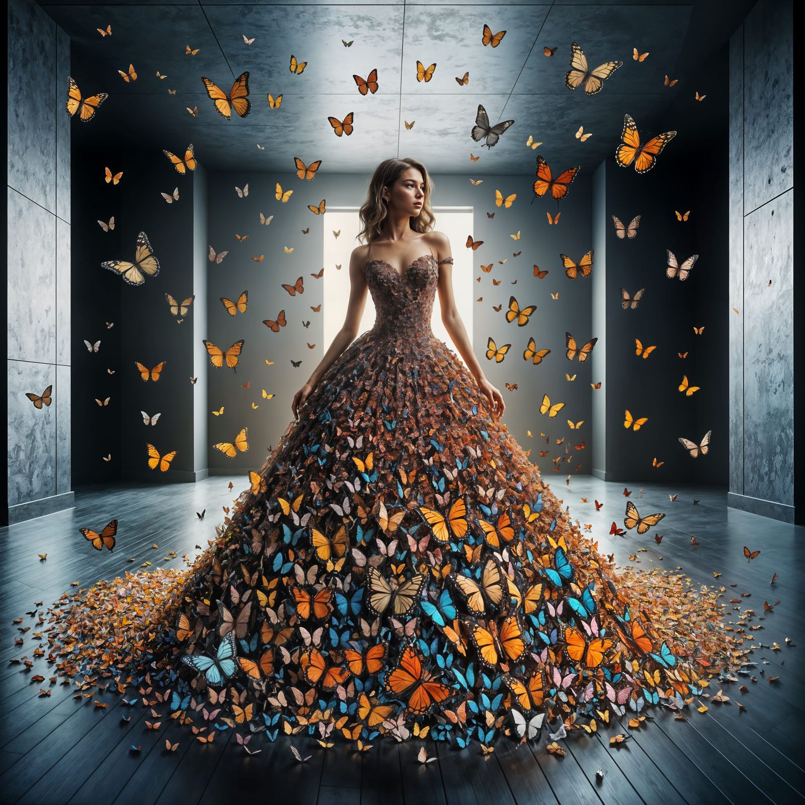 Butterfly Gown: A Creature-Made Dress