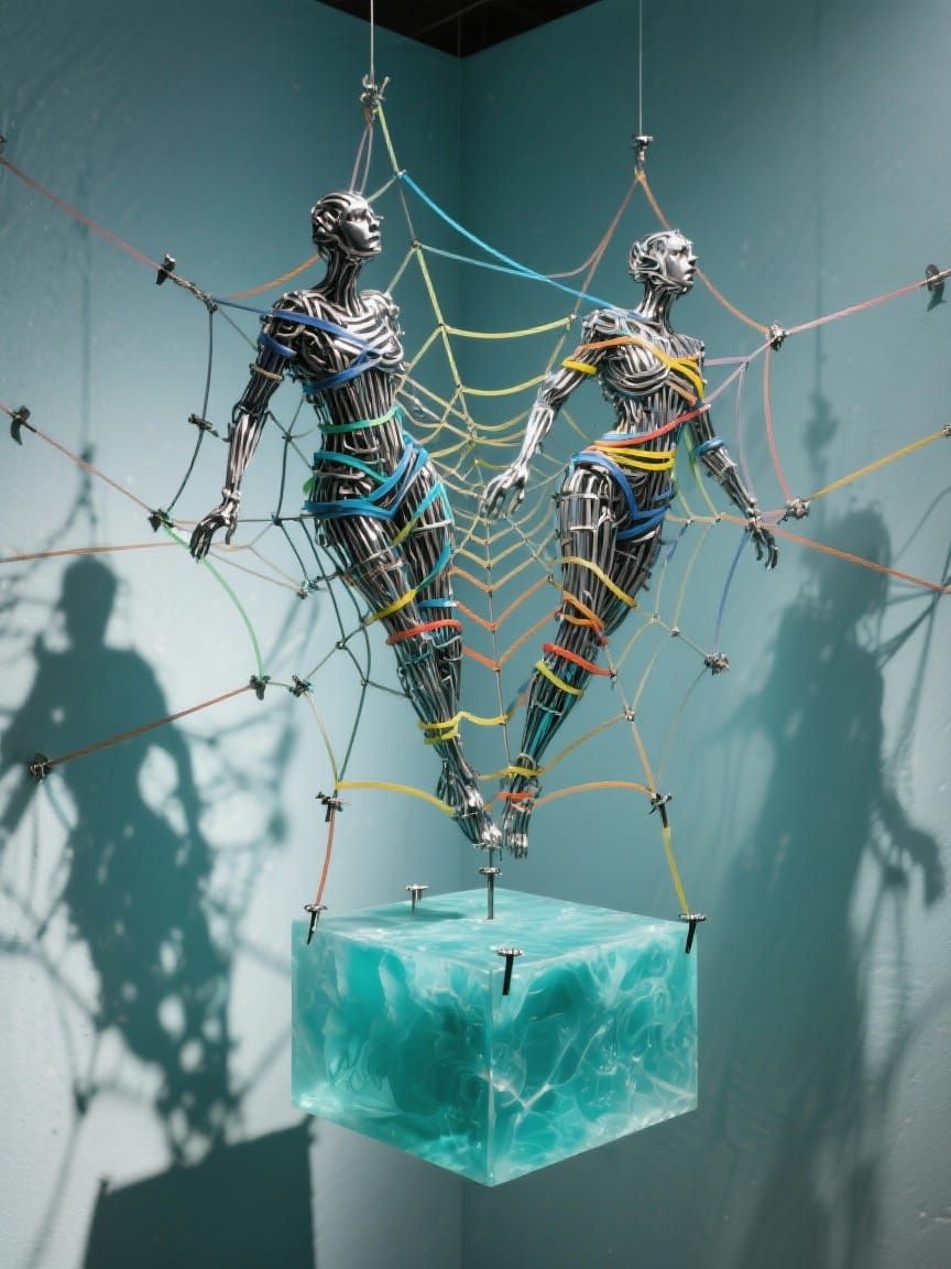 Staples and Bands in Seafoam & Larimar