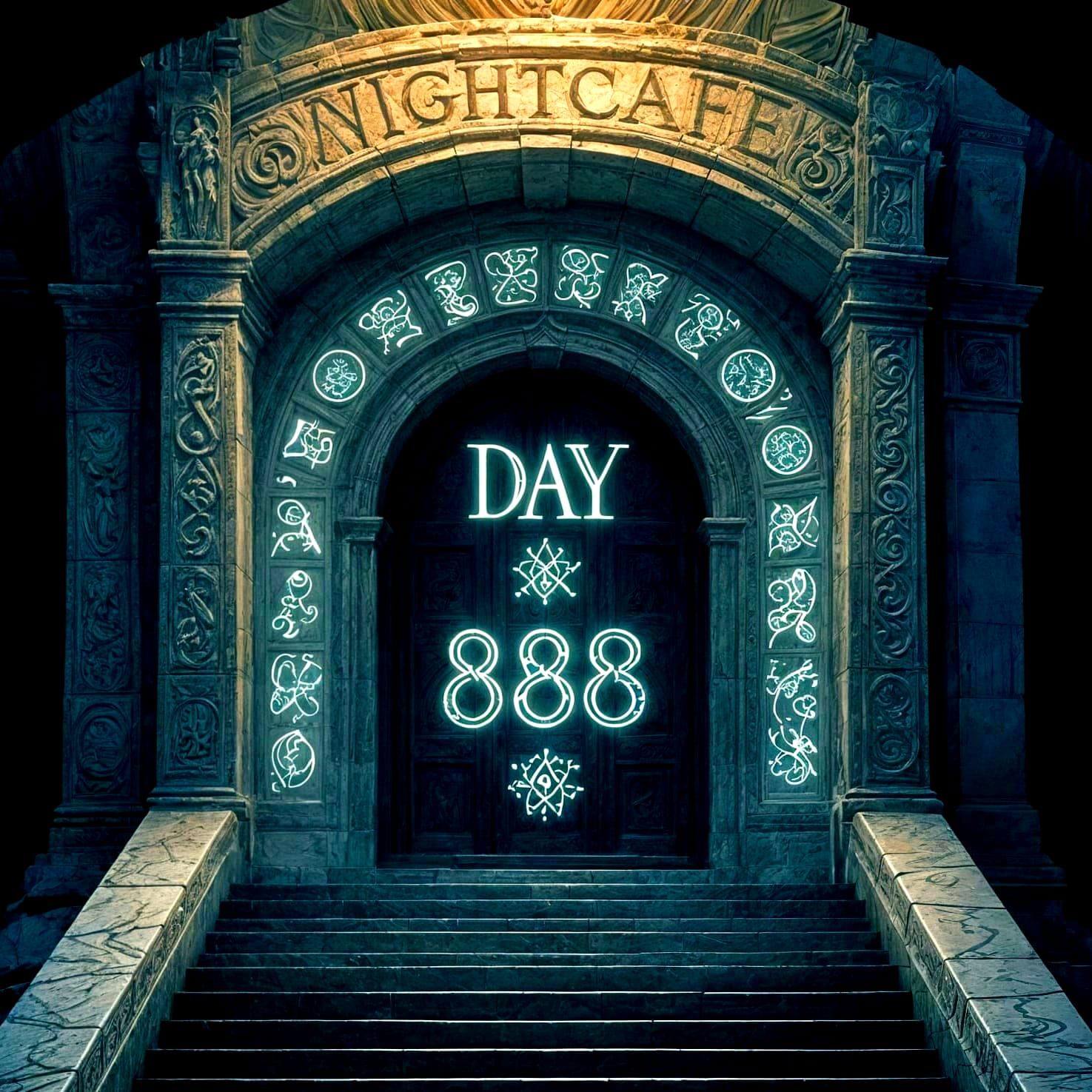 NightCafe Day 888! The Magic Continues...