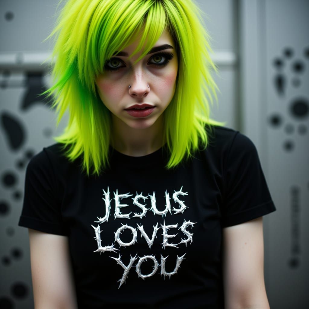 What the shirt says 🙂