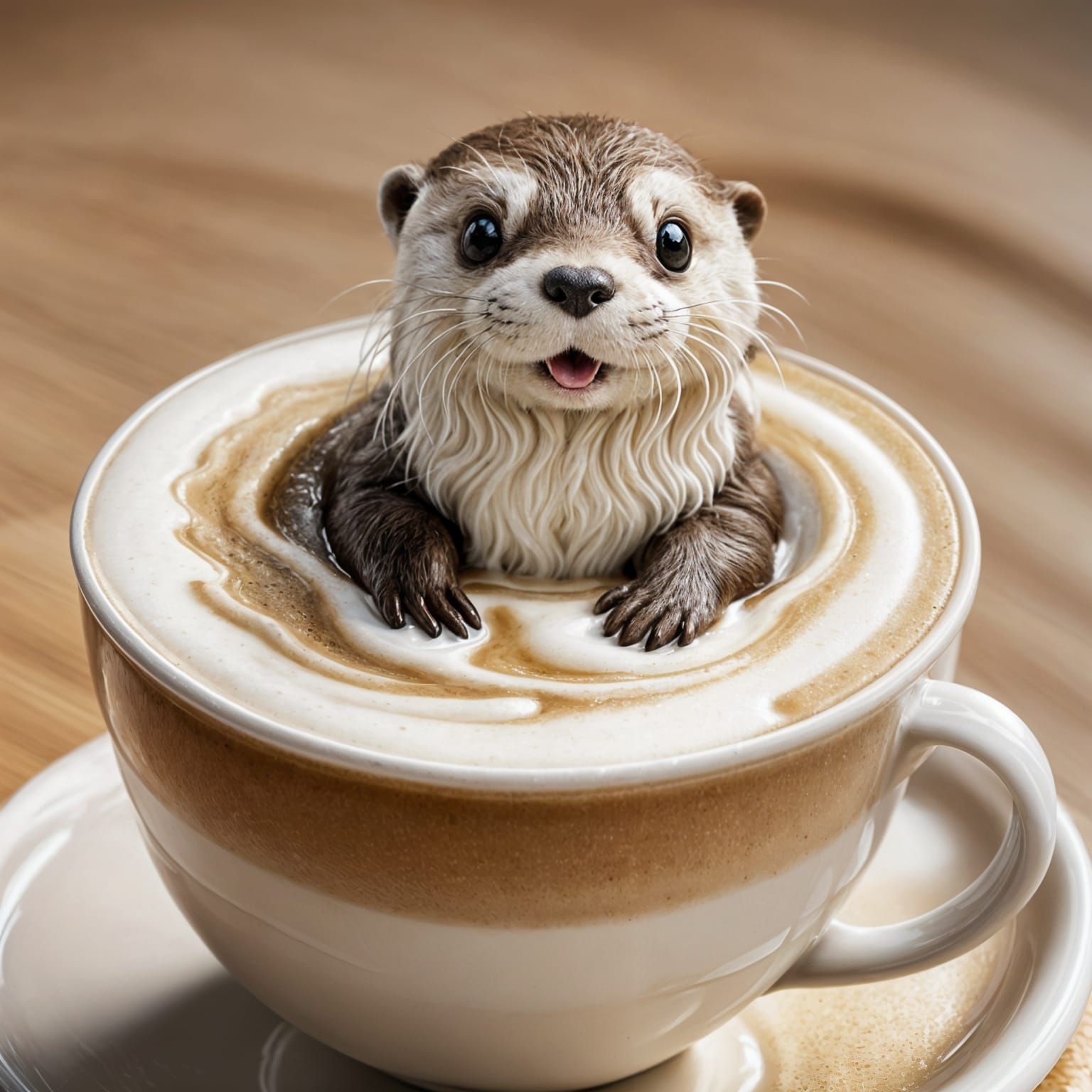 Otter's Latte Adventure in High Definition