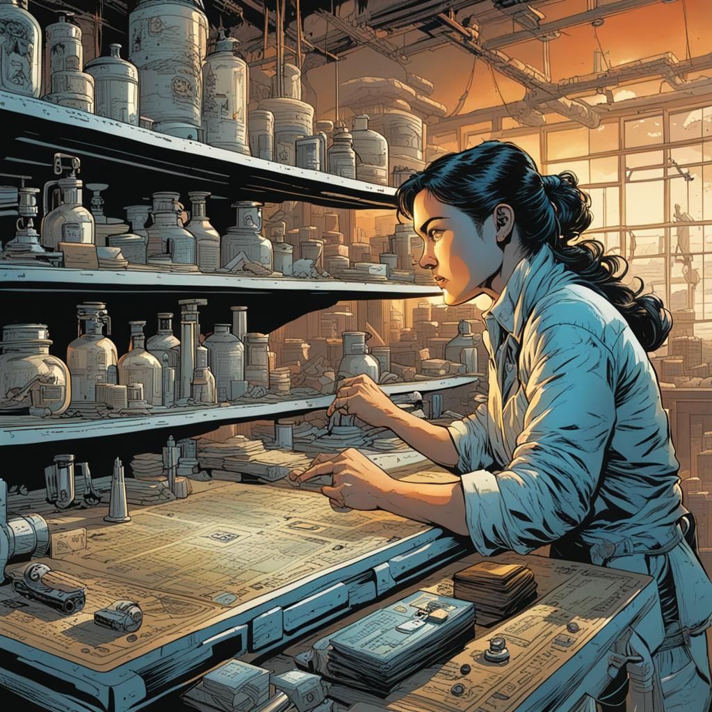 Mexican Scientist Discovers Molecules in Comic Book Art