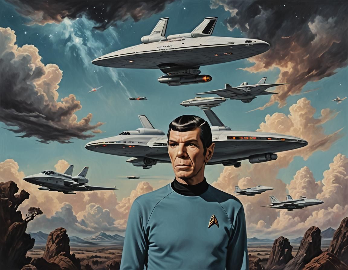 Mr. Spock's Movie Night with The Enterprise