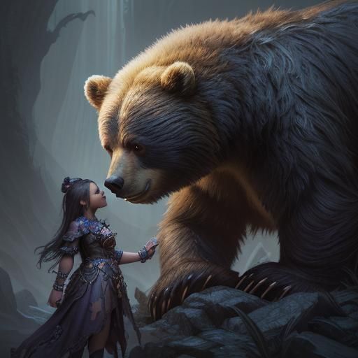 Children's Bear Bracelet: Fantasy Concept Art