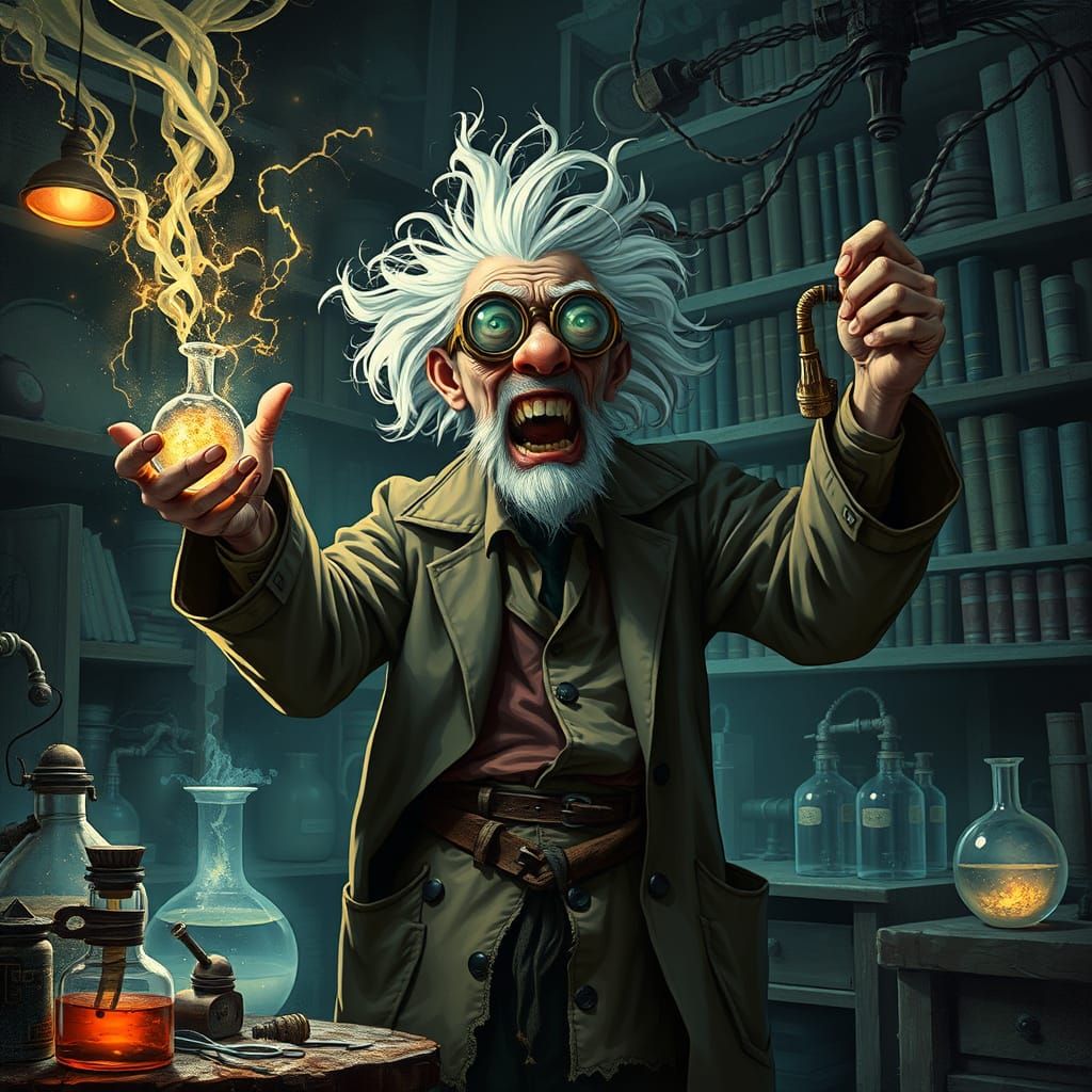 Professor Entropy's Gothic Laboratory of Invention