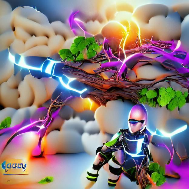 AI Image Generated from Empty Prompt